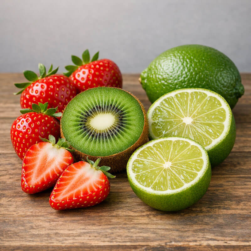 Nor Aroma Kiwi  Lime   Strawberry 10 Ml