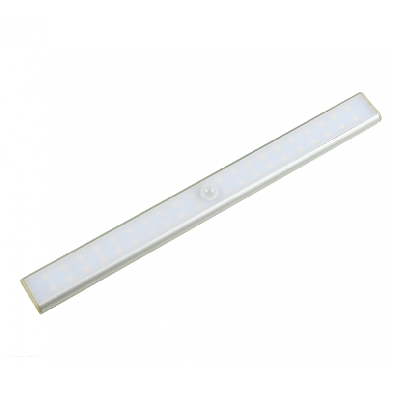 Led Lysskinne 30 Cm     Sensor  Genopladelig  Varm Hvid 2800k