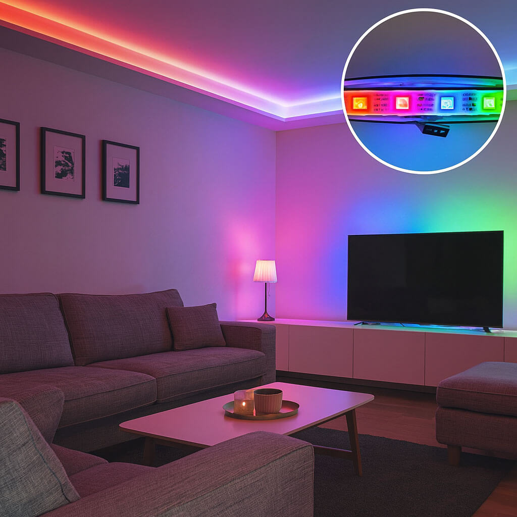 Led Strip Lyskæde 5m Vandtæt Usb