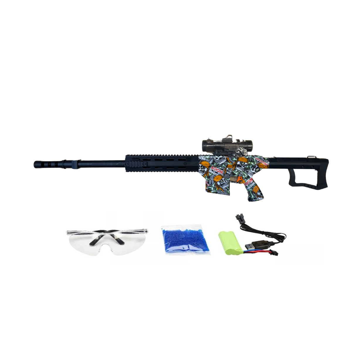Legetøjsblaster Inkl  Briller St 654b
