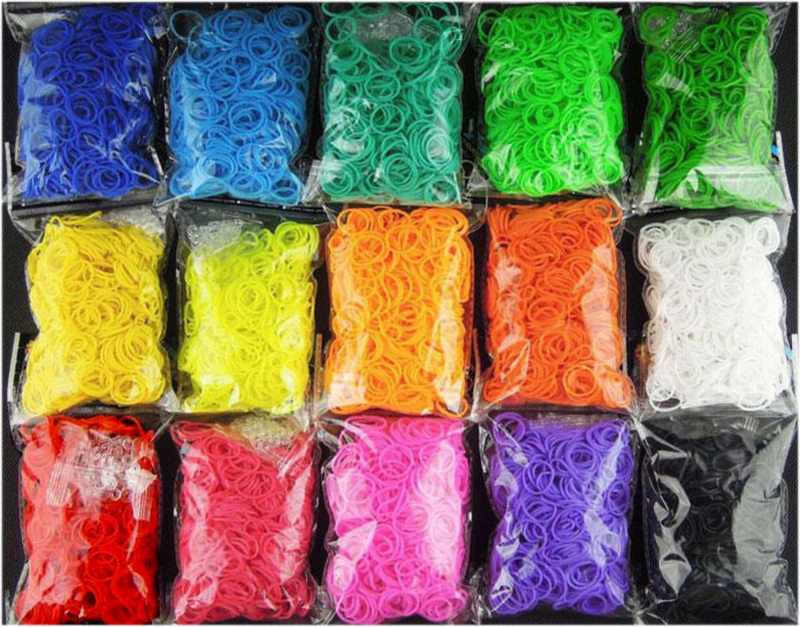 Loom Bands  Vælg Mellem 15 Farver