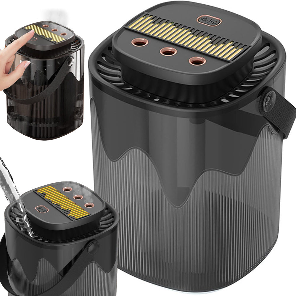 Luftfugter   Aromadiffuser  3000 Ml Med Rgb-lys   Usb