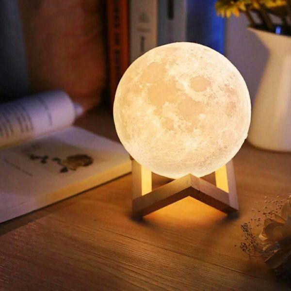 Måne  Lampe   10 Cm