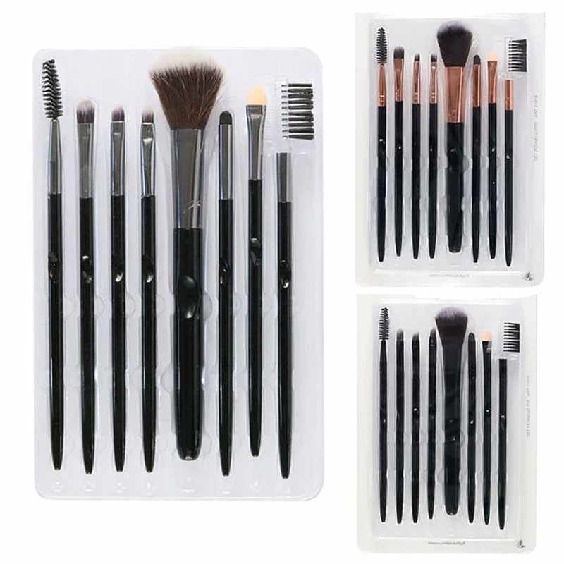 Makeupbørster Sort