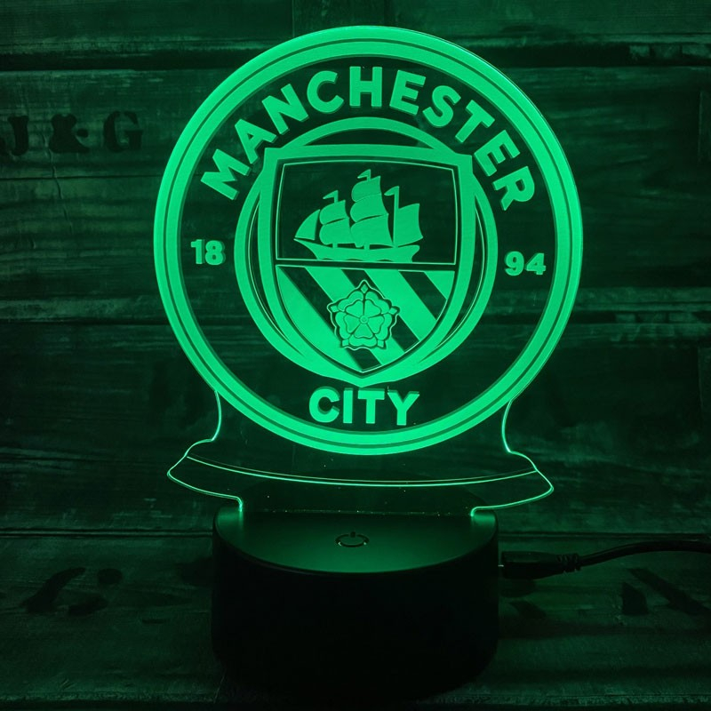 Manchester City 3d Lampe