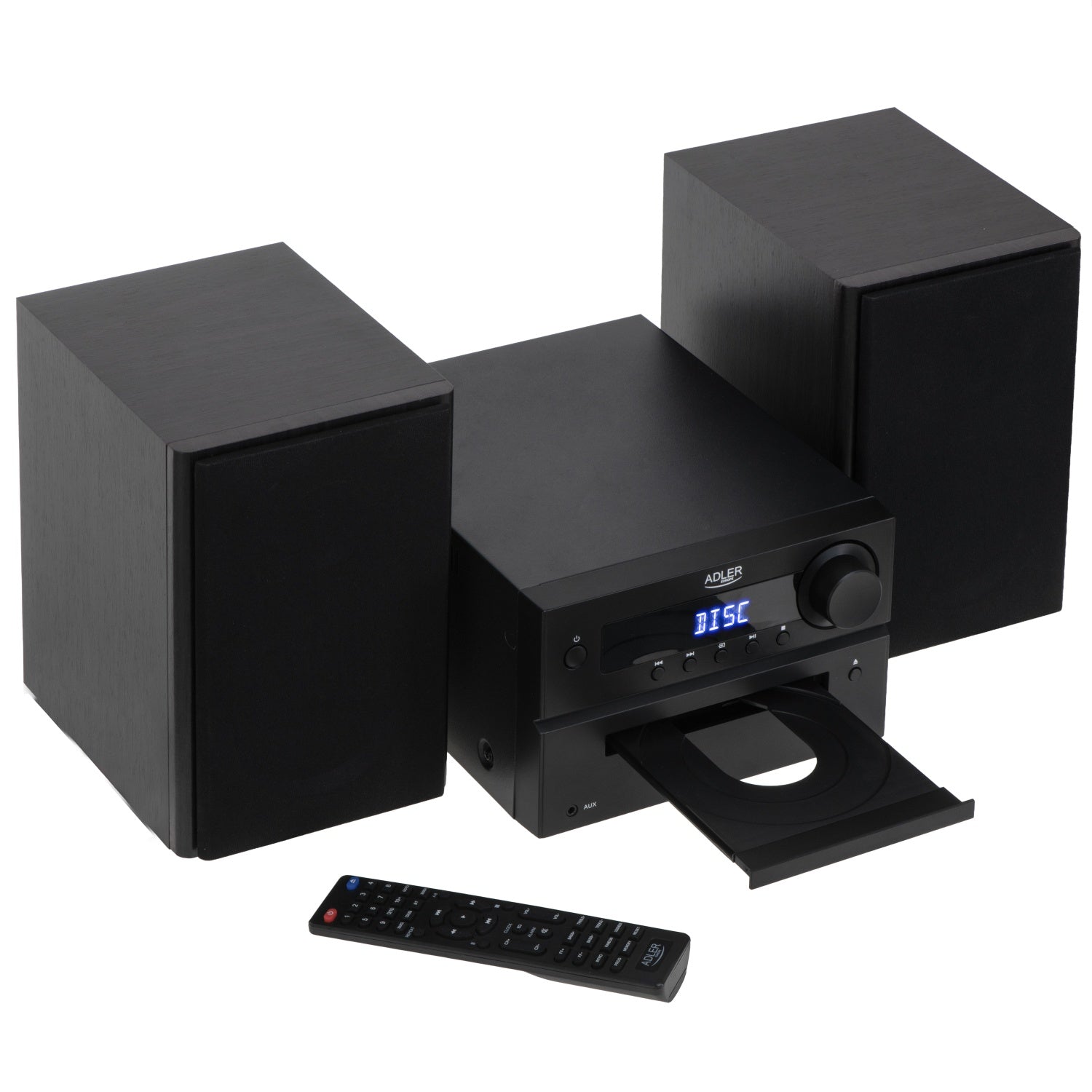 Mini Hi-fi Lydanlæg Med Bluetooth  Cd  Usb   Fm Radio