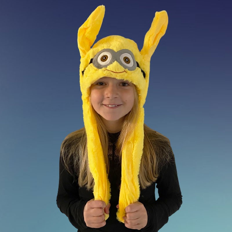 Minion Hat Med Bevægelige ører
