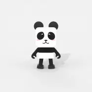 Mob Mobility On Board Dancing Bluetooth Speaker Panda Højttaler