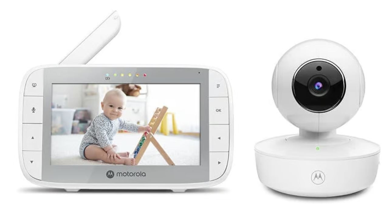 Motorola Vm55 Video Babyalarm Med Kamera Og   Quot  Skærm