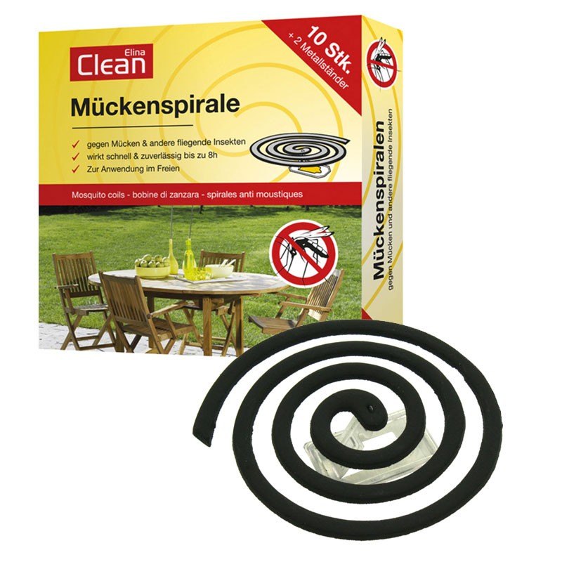 Myggespiral Effektiv 10 Stk