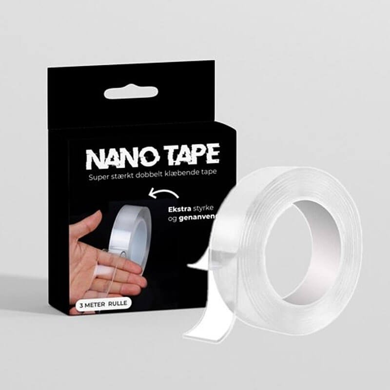 Nano Tape  Dobbeltklæbende   Meter