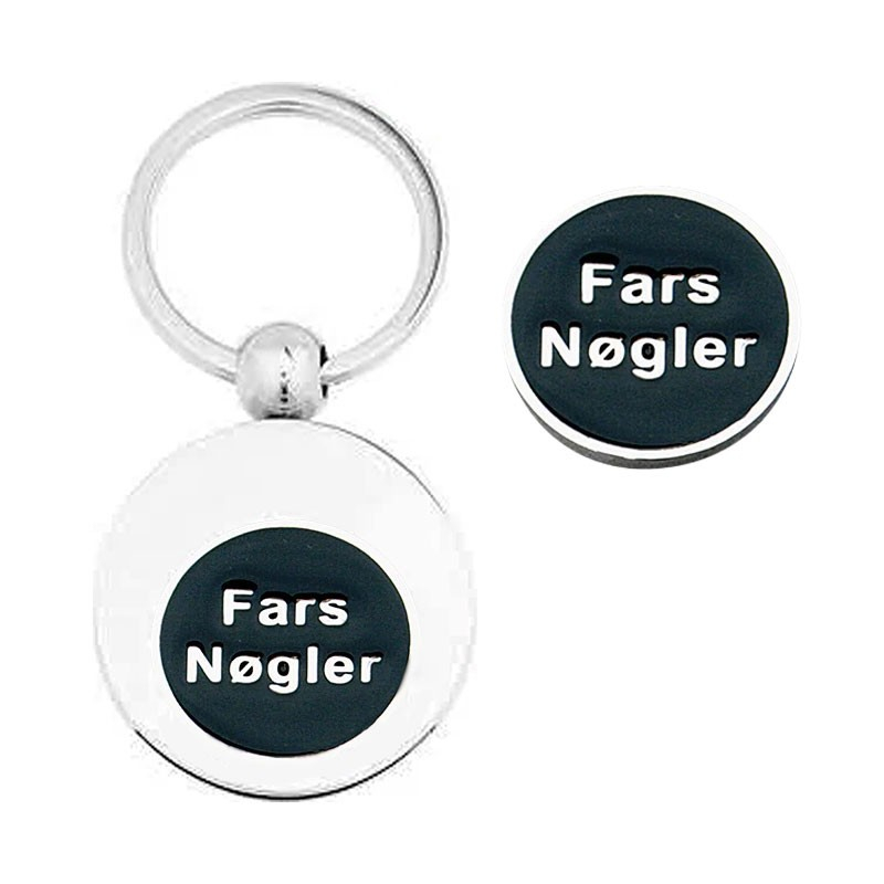 Nøglering Med Polet Fars Nøgler