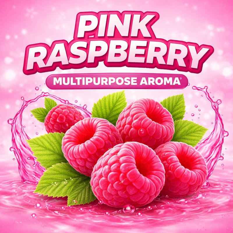 Pink Raspberry Aroma Fra Juicelab   30 Ml