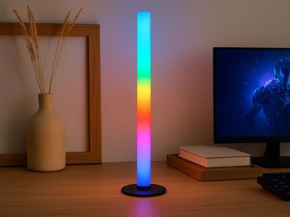 Rgb Gamerlampe 40 Cm Med Fjernbetjening