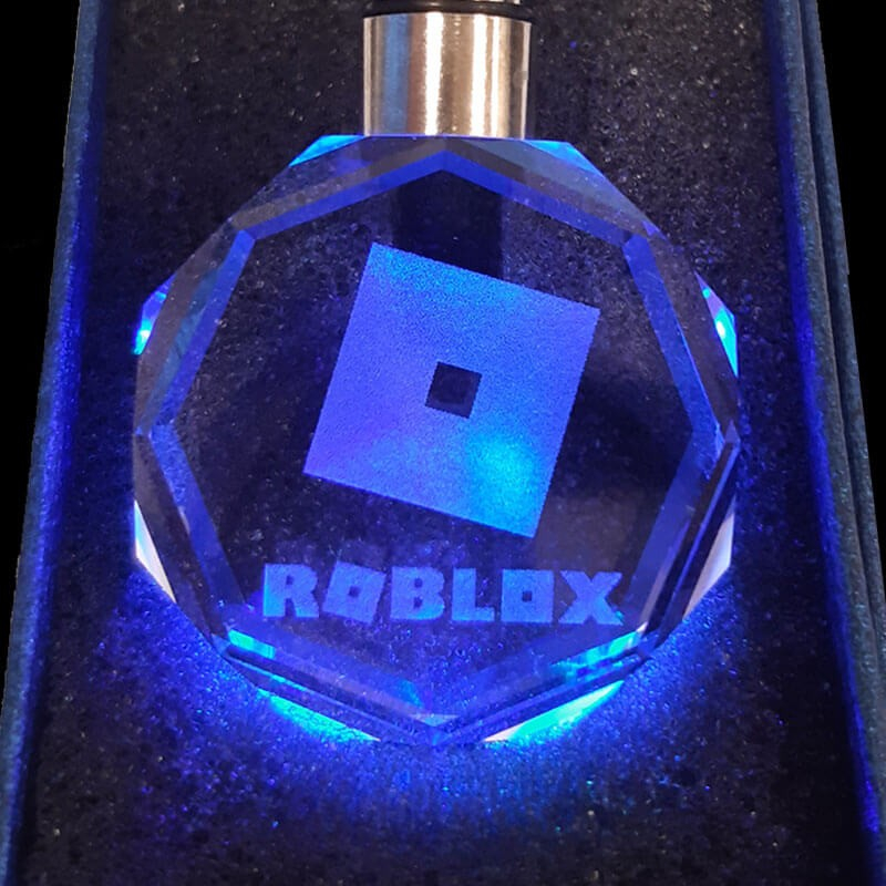 Roblox Krystal Nøglering Med Lys
