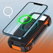 4smarts Solar Power Bank Rugged Titanpack Ultimag 20000mah Black