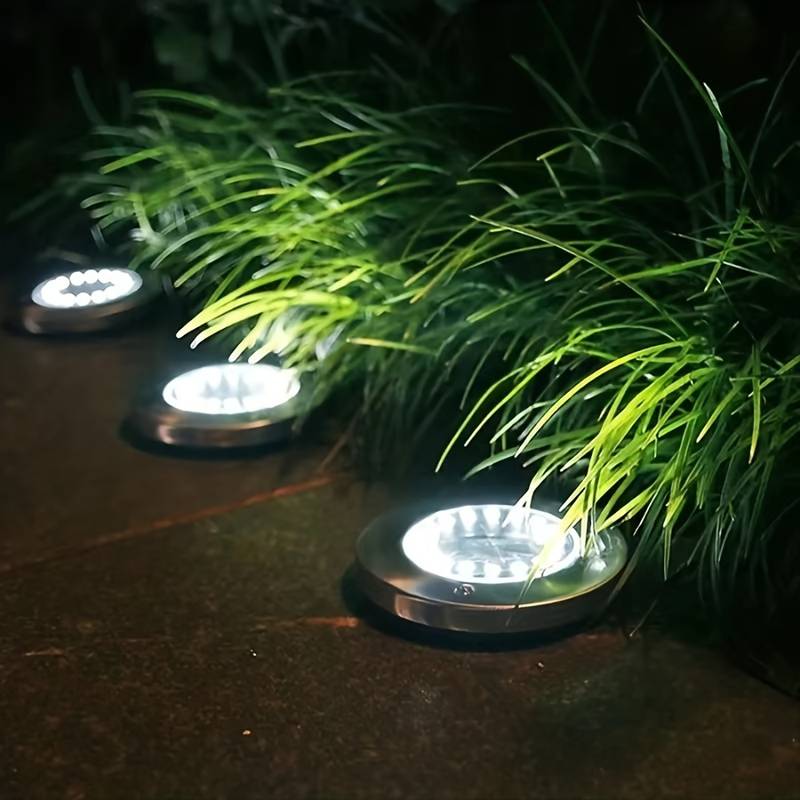 Solcelle Spot 20 Led  Udendørs Solcellelamper Til Have  Terrasse Og Indkørsel   Ip65