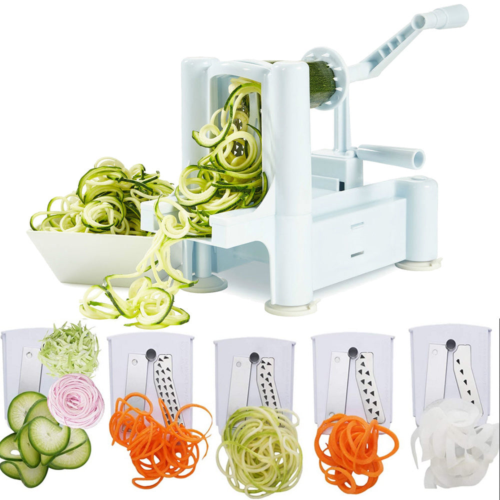 Spiral Slicer  Lav Dekorative Grøntsagsspiraler Og Strimler