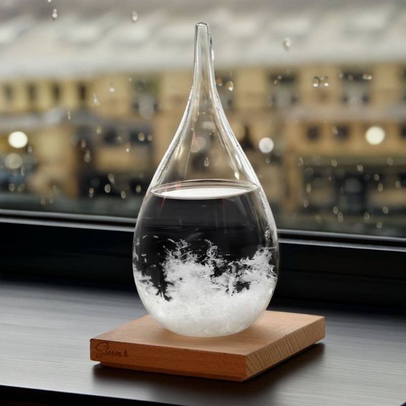 Storm  Glass Large  Din  Vejrstation