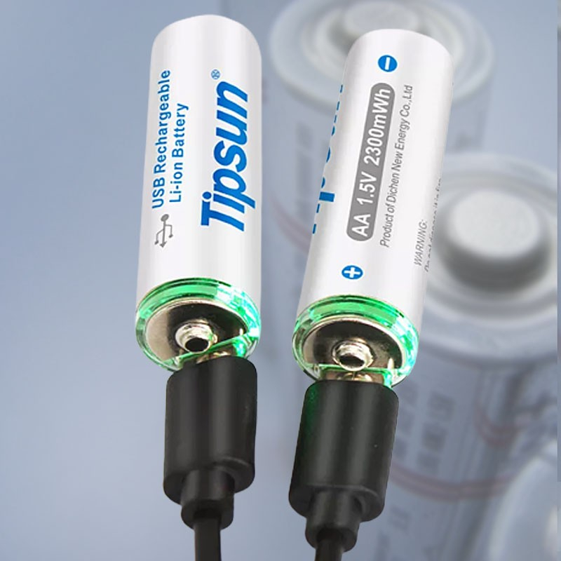 Usb-  Genopladelige Batterier Aa