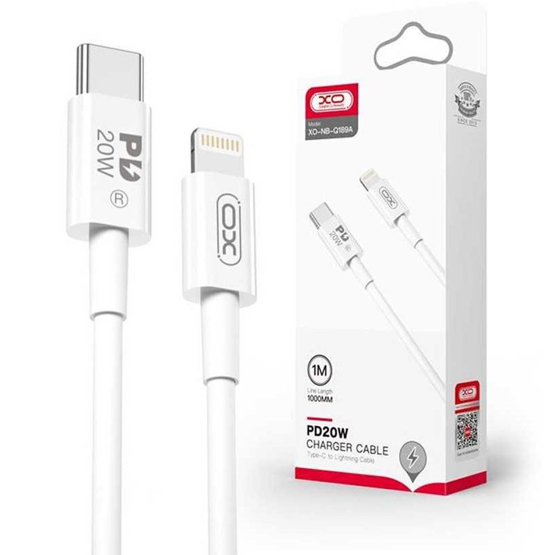 Usb-  Hurtiglader Kabel 20w 1m