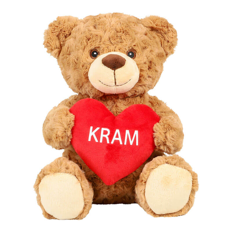 Valentinsdag Bamse  Quot Kram Quot  25 Cm