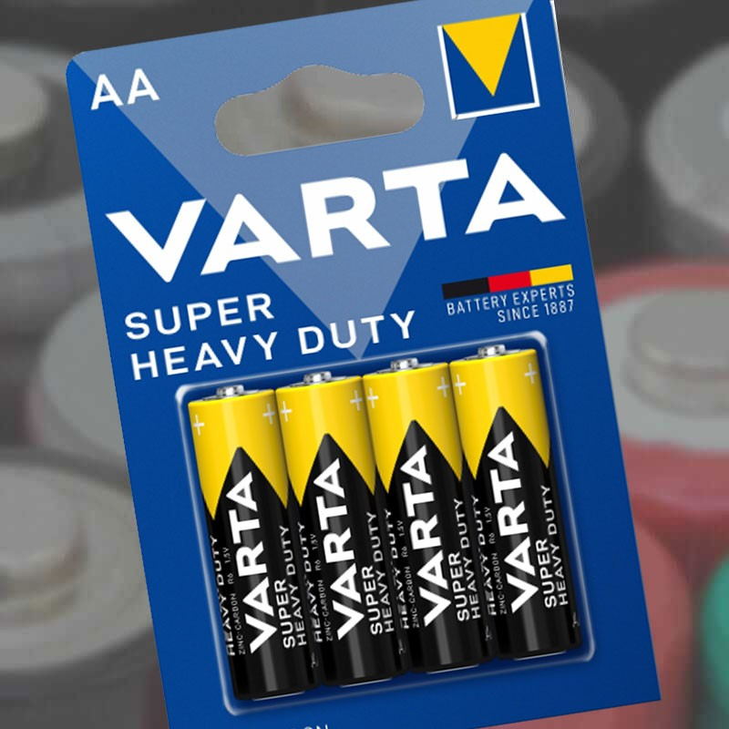 Varta Aa Batterier