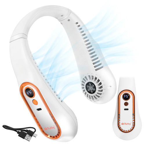 Ventilator Til Omkring Ens Hoved  Med Led Display
