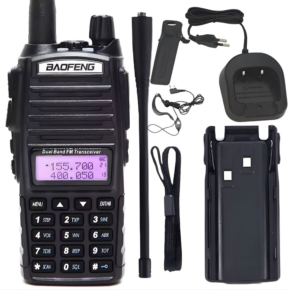 Walkie Talkie  2800 Mah Batteri  Op Til Ca  10 Km Rækkevidde