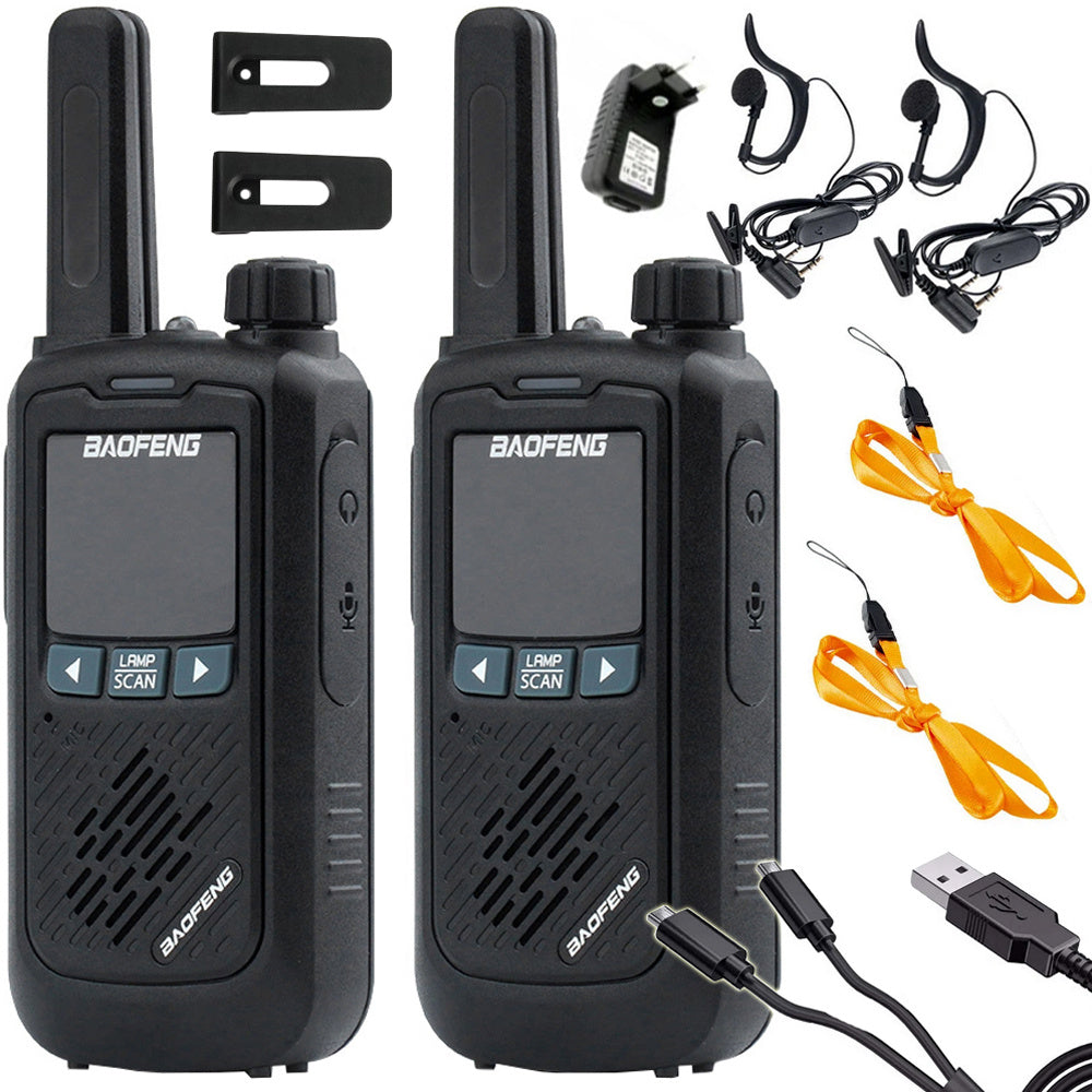 Walkie Talkie Sæt   Stk Kraftigt Rækkevidde