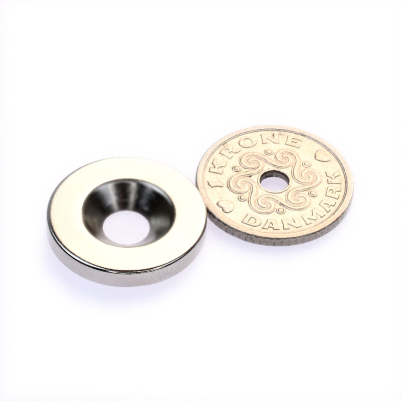 Aciâ  Skivemagnet ø20x3 M5cs 29n