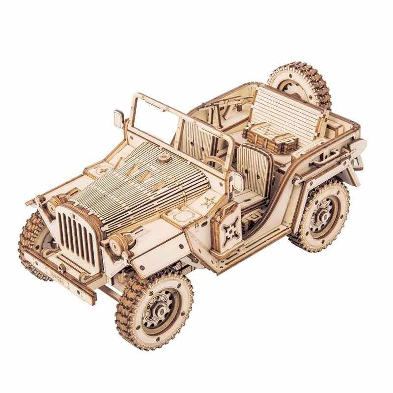 Army Jeep 3d Puslespil Fra Rokrâ   Mc701