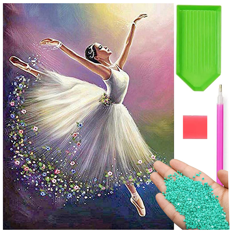 Ballerina 5d Diamond Paint 30   40 Cm