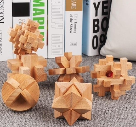 Cube  Puzzle  Sæt     Stk