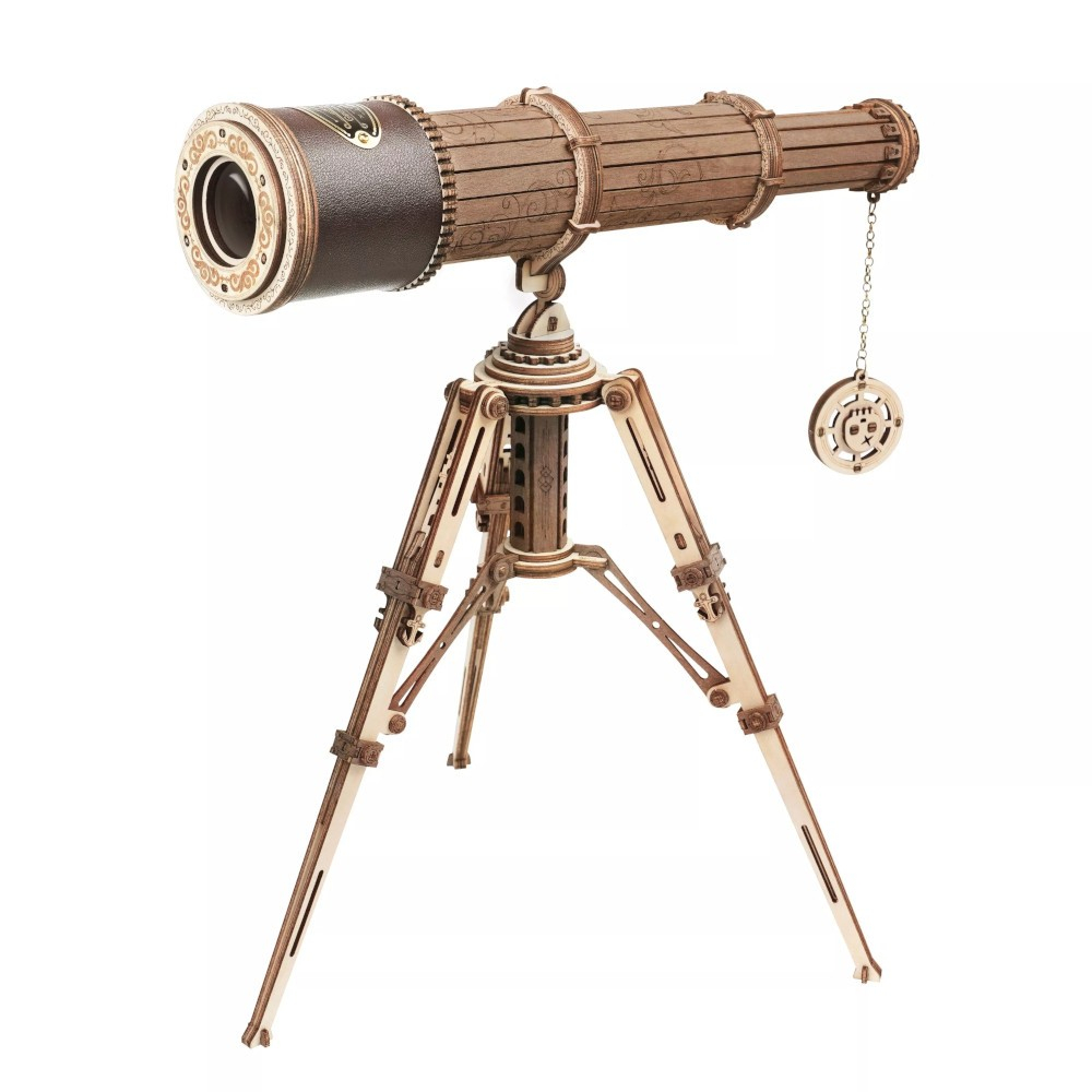 3d Puslespil Kikkert   Træ Rokrâ  Style Teleskop  St004