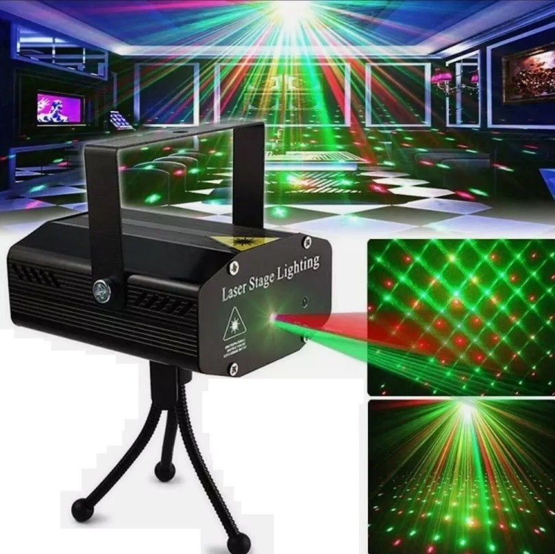 Diskolys Med Lasershow Perfekt Til Festen