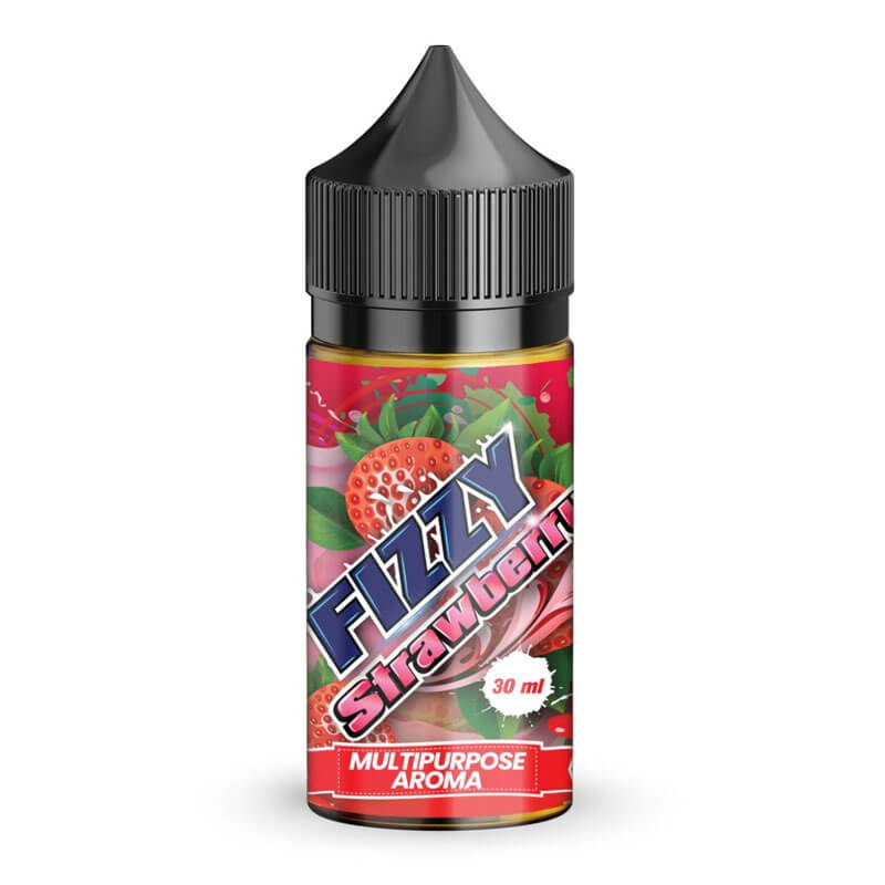 Fizzy Strawberry Aroma Væske   30 Ml