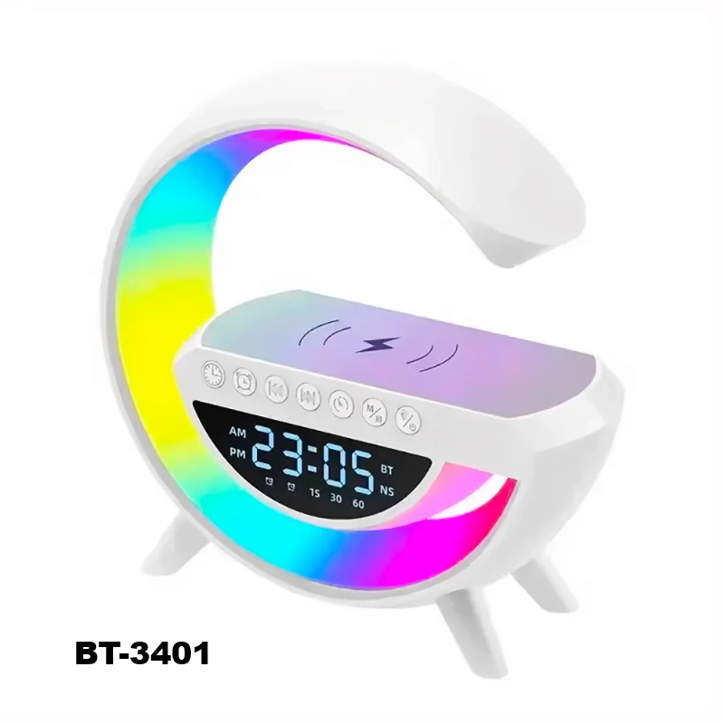 -shape Led Lampe Med Vilde Funktioner Hvid Bt-3401