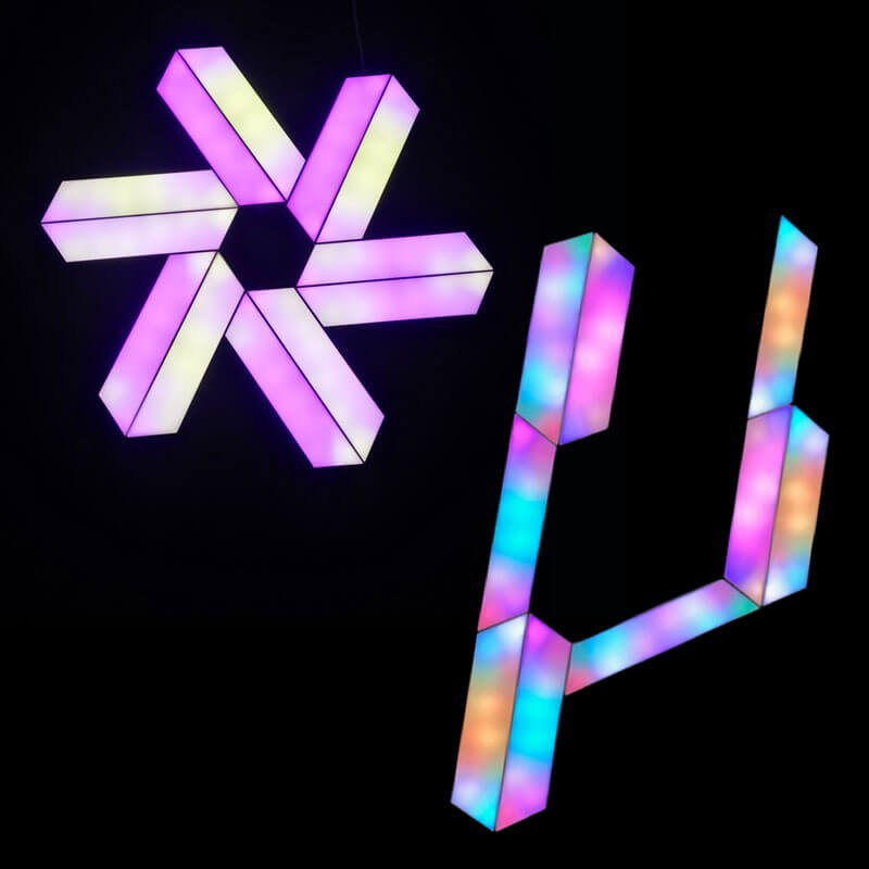 Gamer Lamper Med Wifi  Skab Din Egen Lampe Trapez   Stk