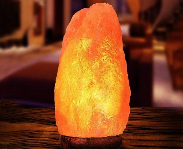 Himalaya Salt Lampe  -5kg Håndlavet