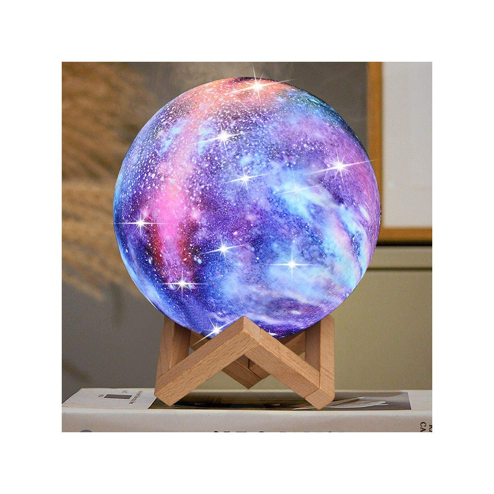 Måne Lampe Mange  Farver   15cm