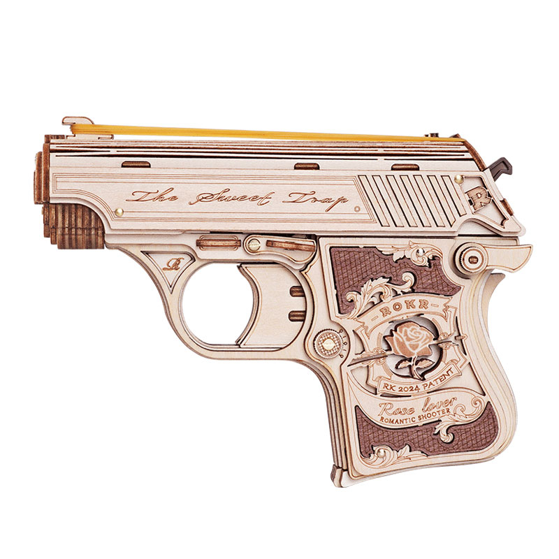 Mini Pistol 3d Puslespil Fra Rokrâ   Lq502