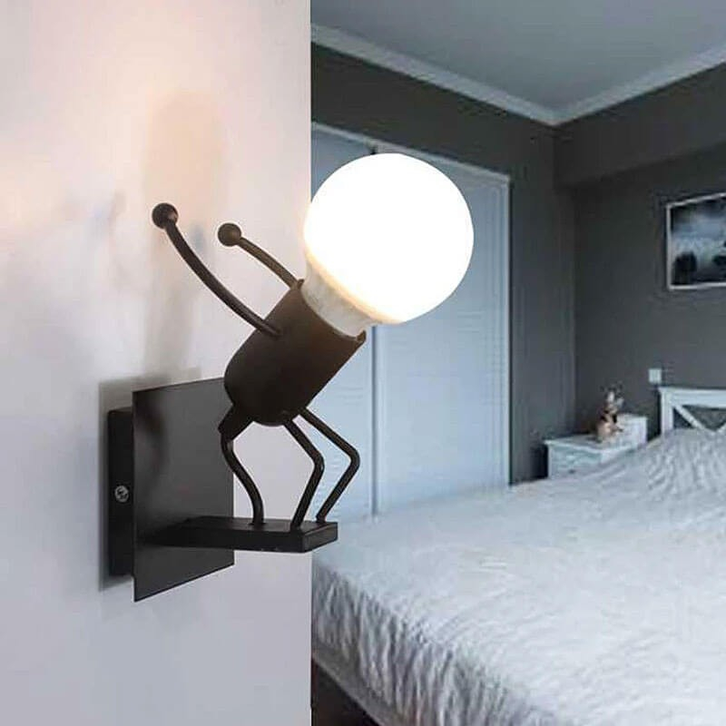 Mr  Lamp Væglampe Den Springende Mand