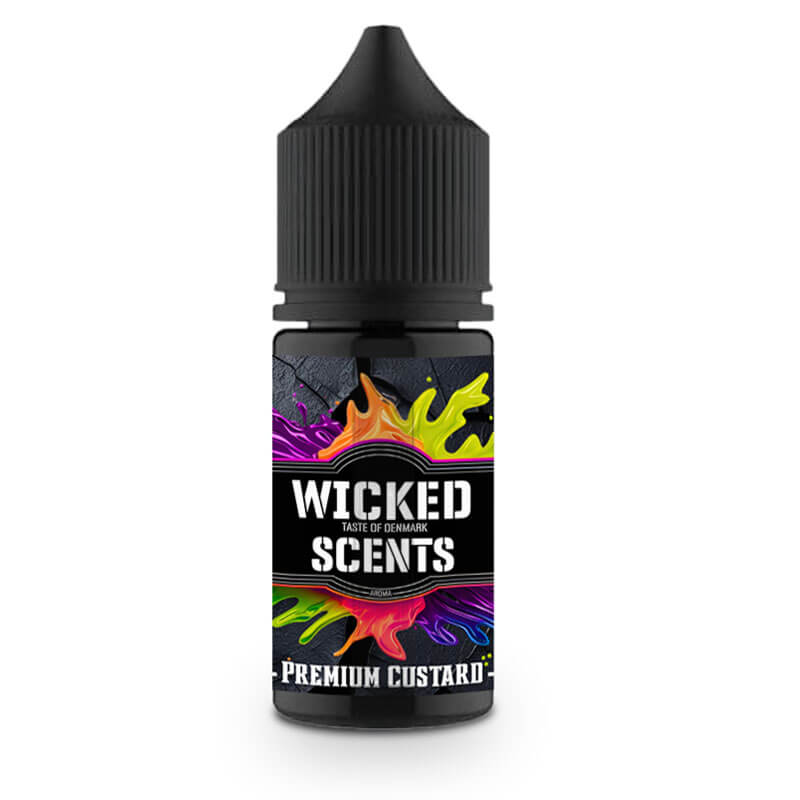 Wicked Scents Premium Custard Aroma Væske 30 Ml