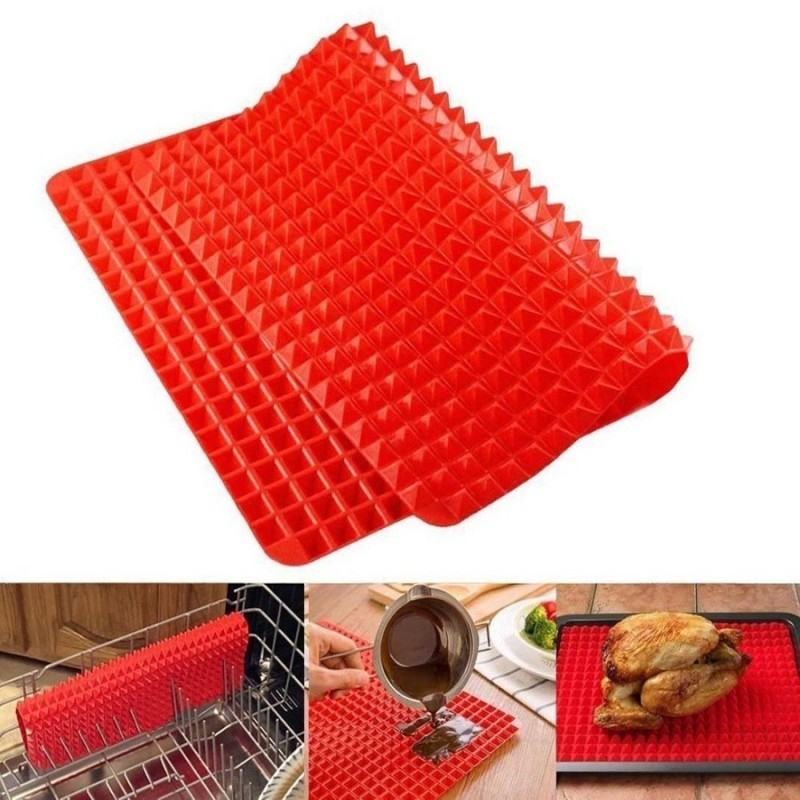 Silikone  Bagemåtte     Pyramid  Non-stick