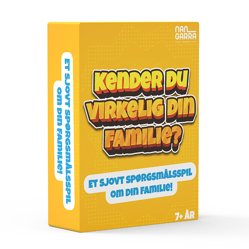 Spil Kender Du Virkelig Din Familie
