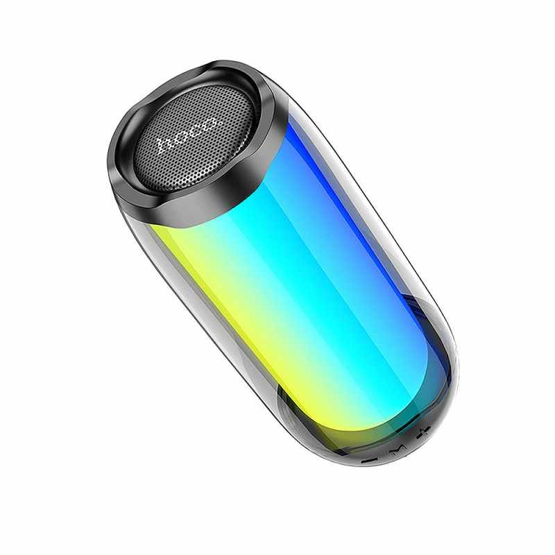 Trådløs Bluetooth Højtaler Med Led Lys  Hc8  Sort