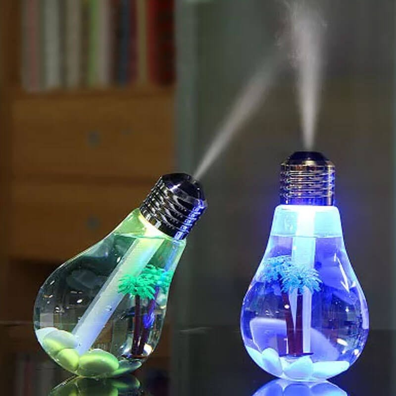 Usb Diffuser Light Bulb 400 Ml