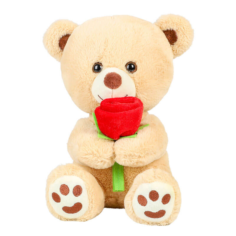 Valentinsdag Bamse   Roseâ  20 Cm